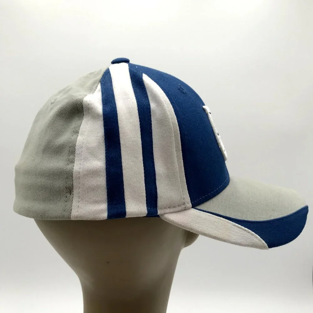 Indianapolis Colts Hat Cap Stretch‎ Fitted L/XL Mens NFL Reebok Blue Gray